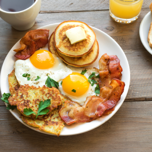 Breakfast Foods Selection